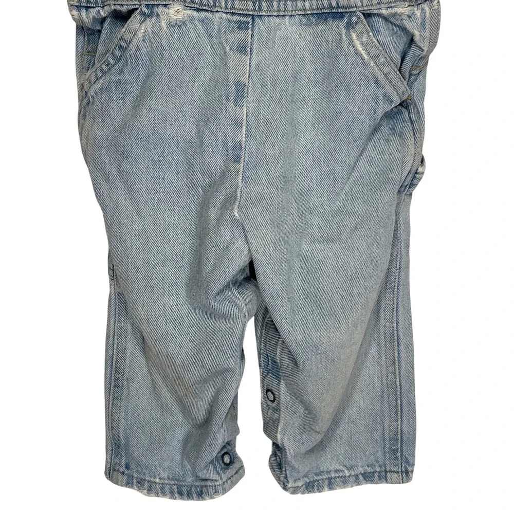 Vintage Baby OshKosh Bgosh Denim Overalls Est. 12 Mos‎ 11